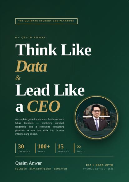 Think Like Data, Lead Like a CEO e-book cover